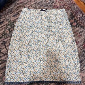 Floral Print Women's Skirt